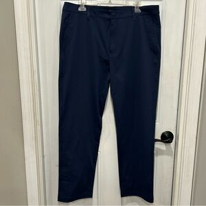 Quince Men's Protech Golf Pant, Wavecrest Blue 36x30 Stretch, Moisture Wick NWT